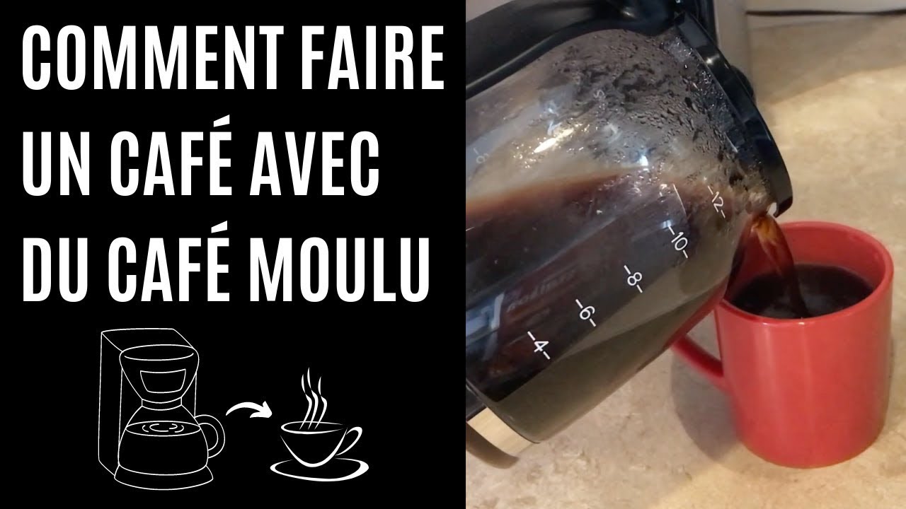 Comment faire un café avec du café moulu