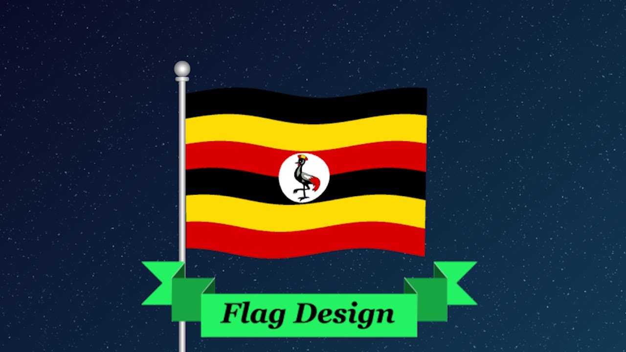 Ugandan Flag Design