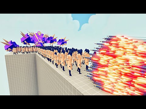100x SAMARA + GIANT GOLEM vs EVERY GOD - Totally Accurate Battle Simulator TABS