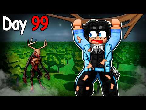 Surviving 99 Days in the FOREST... (we weren’t alone)