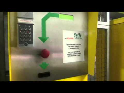 Parking garage in Ljubljana, Slovenia