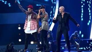 Wisin Ft Pitbull &amp; Chris Brown - Control (Latin Grammy 2014)