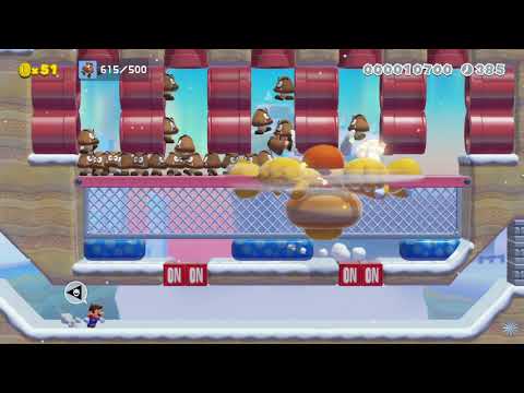 またクリボーが超増えたのでストレス解消のために八つ当たりします。 by ドゥル - Super Mario Maker 2 - No Commentary 1bz