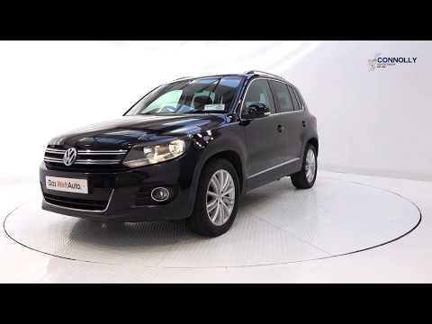 CMG VW SLIGO: 161SO432 VW Tiguan 2.0TDI SPORT 110BHP Manual Black Exterior * PAN SUNROOF*