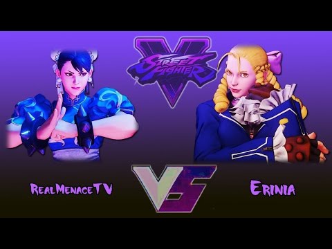 SFV - Chun Li (RealMenaceTV) vs Karin (Erinia)