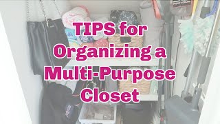 Tips for Organizing a Multi-Purpose Storage Closet | Closet Organization