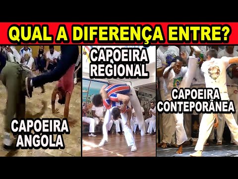 Capoeira contemporânea existe? Qual a diferença entre Angola Regional e contemporânea?