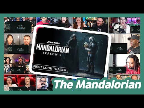 The Mandalorian | Season 3 Official Trailer REACTION MASHUP