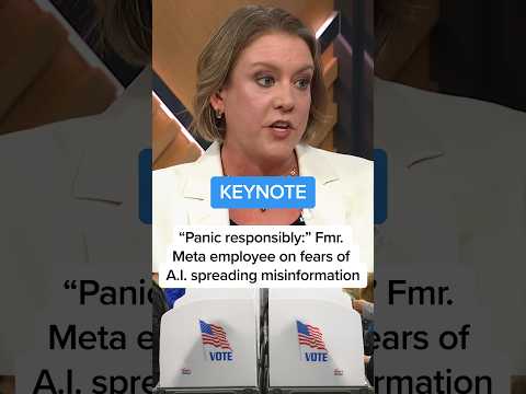 'Panic responsibility': Fmr. Meta employee on fears of A.I. spreading misinformation