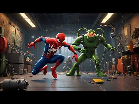Spider Man vs  Doctor Octopus Mind Control #SpiderMan #DoctorOctopus #MindControl #Superhero