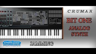 Video thumbnail for CRUMAR BIT ONE ANALOG SYNTH by Synth Cloud