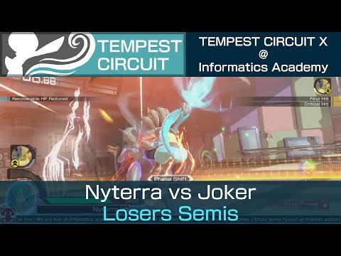 Tempest Circuit X - Pokkén DX Losers Semis: Nyterra (Lucario) vs. Joker (Shadow Mewtwo)