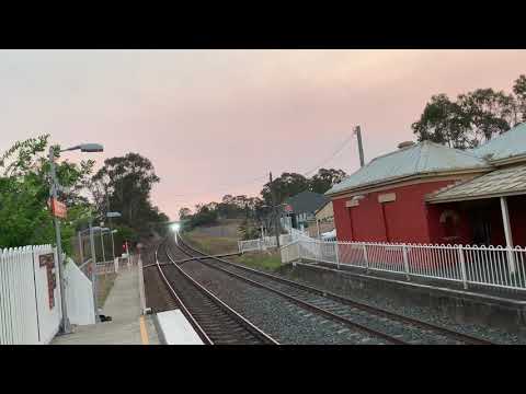 THE GREAT SOUTHERN TRAIN 6AT8 at Menangle