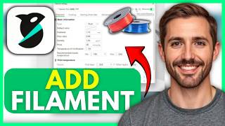 How To ADD FILAMENT in Orca Slicer (EASY) 2026