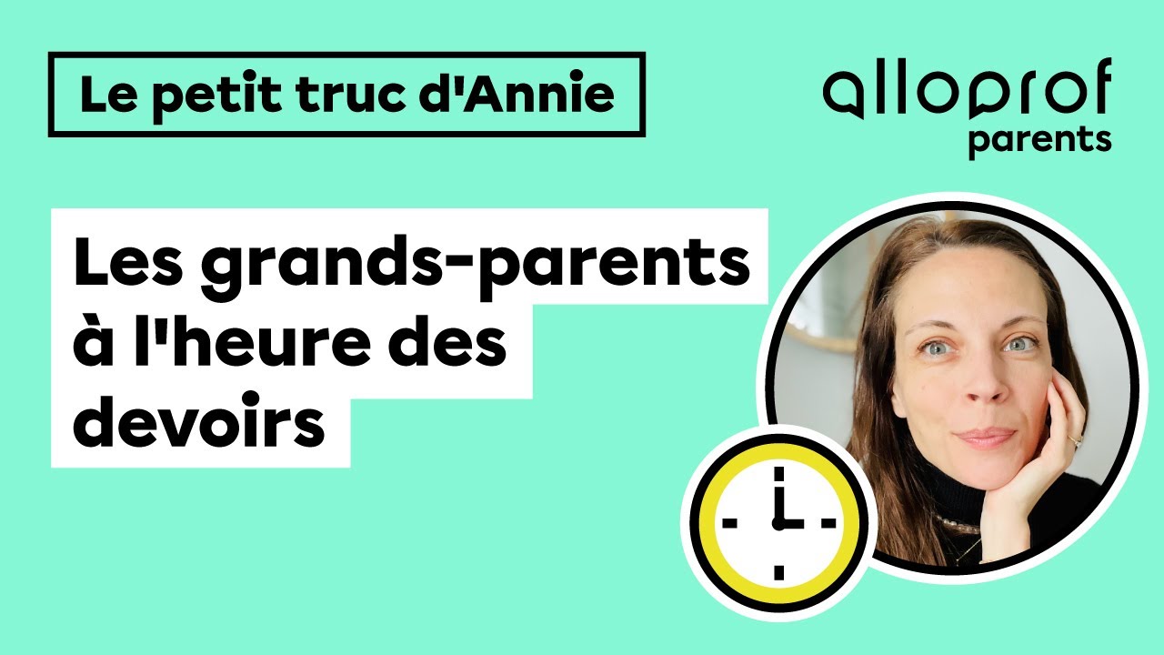 Comment aider vos petits-enfants avec leurs devoirs?