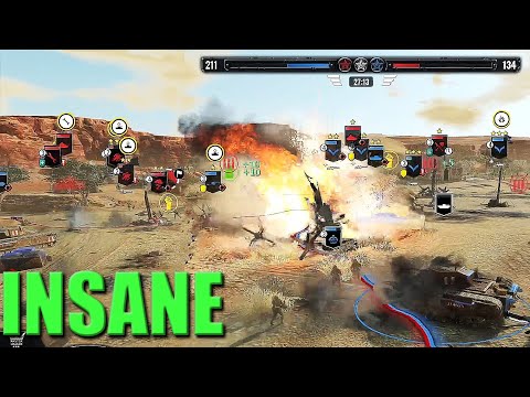 CoH3 Master League #2: xfidde vs. F3riG - INSANE PLANE in a great game!