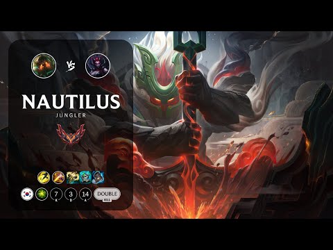Nautilus Jungle vs Elise - KR Grandmaster Patch 13.11