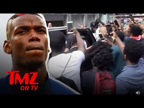 Paul Pogba Fan Crush In NYC Was Mind Blowing Craziness | TMZ TV