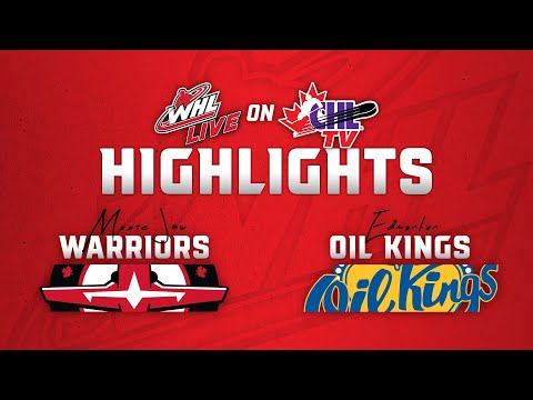 Moose Jaw Warriors at Edmonton Oil Kings 01/24 | WHL Highlights 2024-25