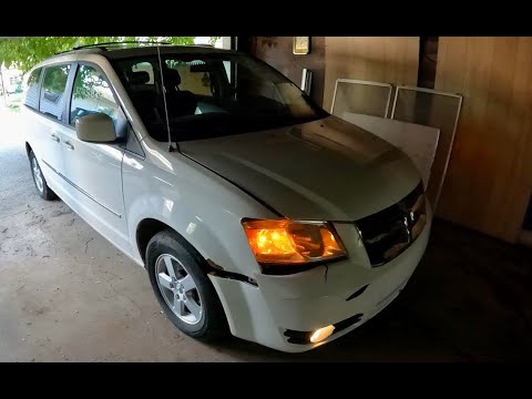 2010 Dodge Grand Caravan SXT Rebuild Pt. 1: Front Bumper & Radiator Core Support Removal