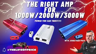 THESE ARE THE BEST AMPS PER WATTAGE ON THE MARKET!!!!
