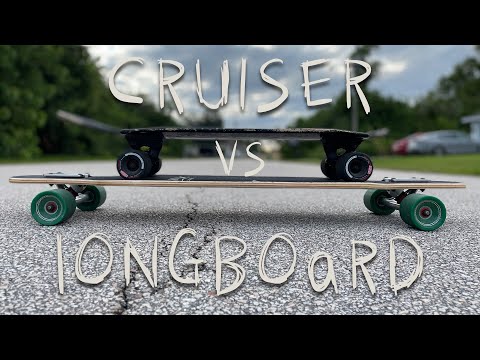 Should you buy a Longboard Or Cruiser? | A Somewhat Technical Comparison