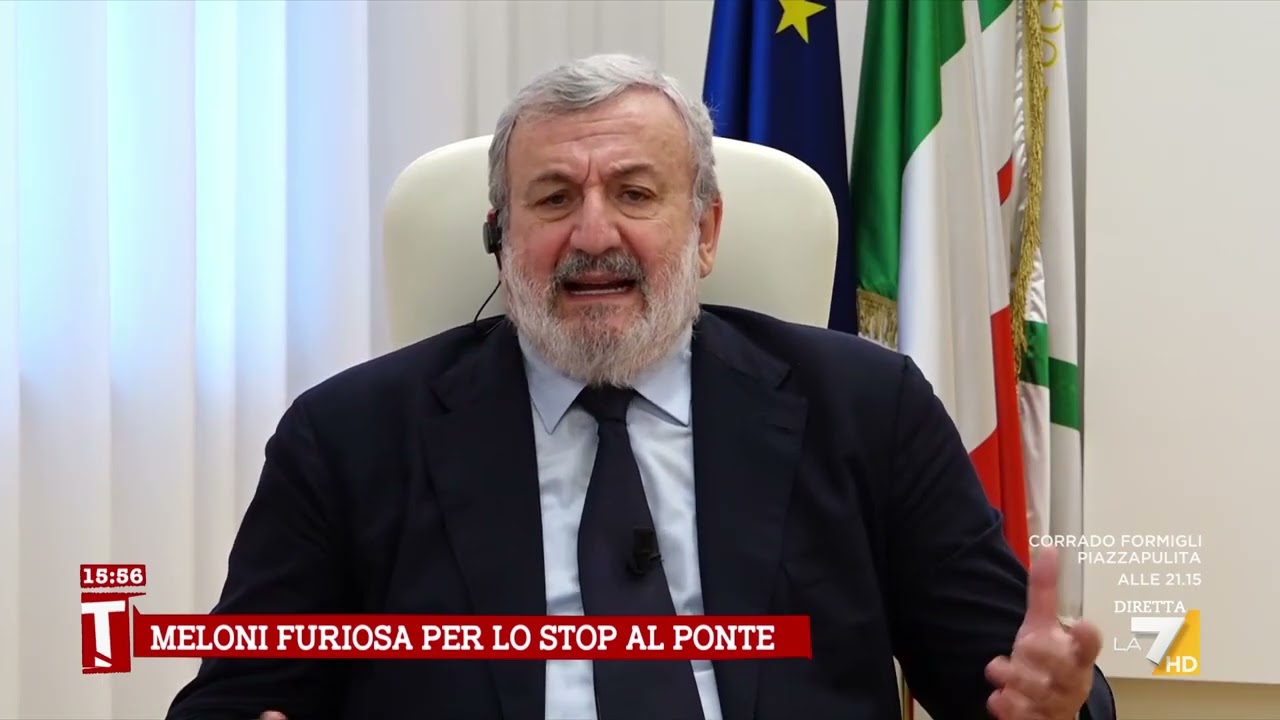 Emiliano: "Comitato per il No? I magistrati non facciano difese corporative contro il governo"
