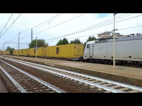 TRENO MERCI MSC con e189 per interporto Marzaglia a Rubiera il 19-05-25
