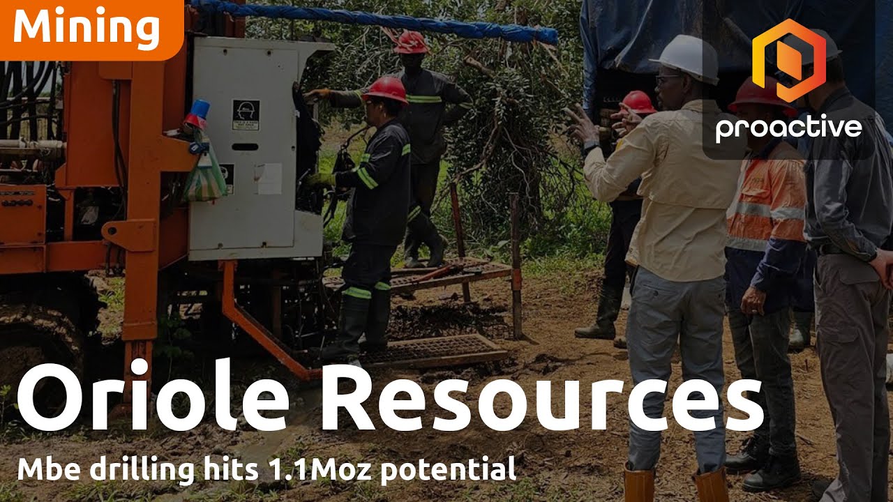 Oriole Resources says high-grade gold results reshape Mbe outlook