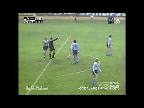 1985.12.11 Real Madrid 4 - Borussia Monchengladbach 0 (Full Match - 1985-86 Uefa Cup)