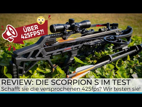 💥 Crossbow Review: Die Scorpion S mit 200lbs und 425fps ist X-BOWs neuestes Kraftpaket