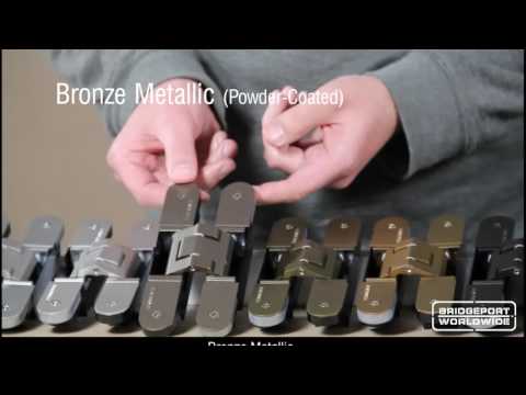 Introducing the available finishes for the Simonswerk Tectus Hinges