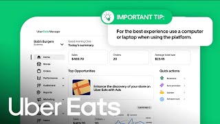 Getting Started with Uber Eats Manager | Uber Eats
