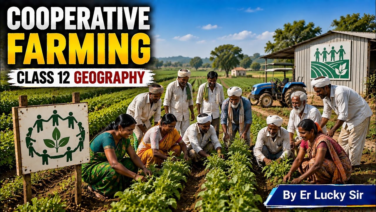 Cooperative Farming - Primary activities | Class 12 Geography