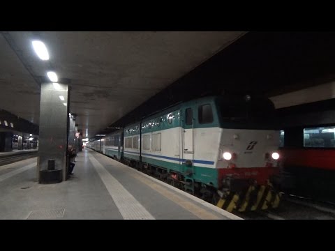 E656.462 in partenza con l' ICN 1955 Roma Termini - Siracusa/Palermo Centrale