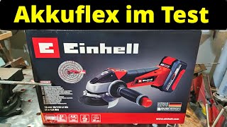 Akku Flex im Test | Einhell TE-AG 18/115 Li Kit