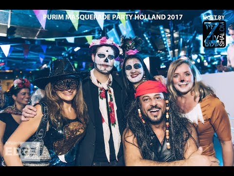 Purim Party Amsterdam 2017 promo clip for 2018