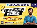 30 30 ERROR DETECTION PRACTICE 1 SBI CLERK EXAMS ENGLISH FOR BANK EXAMS MR ABITH