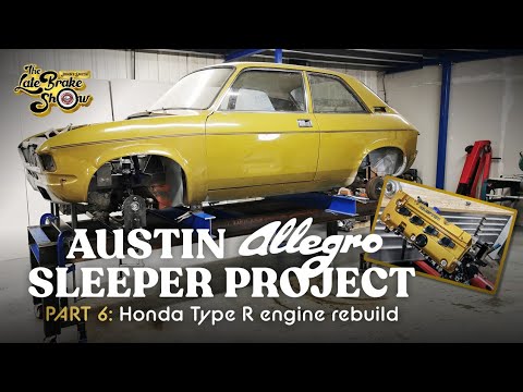 Austin Allegro Sleeper Turbo Project part 6:  K20 Honda detailed engine build