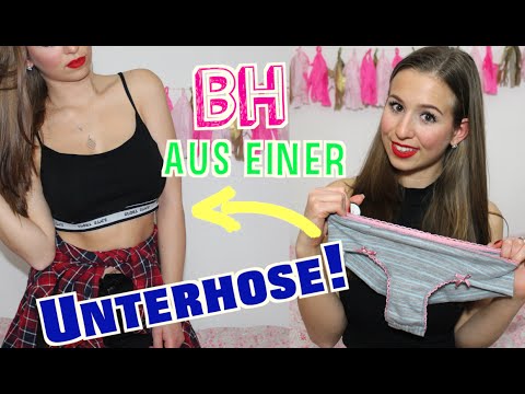 DIY bra from underpants? Here's how! // Cali Kessy