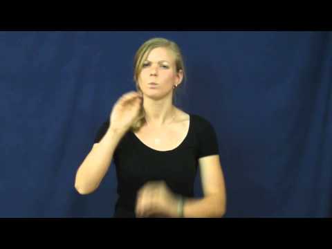 How to Sign Habitue in Auslan