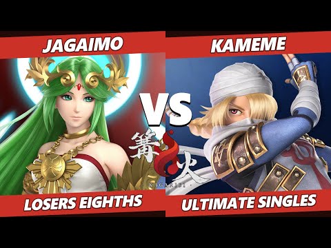Kagaribi 1 Losers Top 8 - Jagaimo (Palutena) Vs. R2G｜kameme (Sheik) Smash Ultimate SSBU