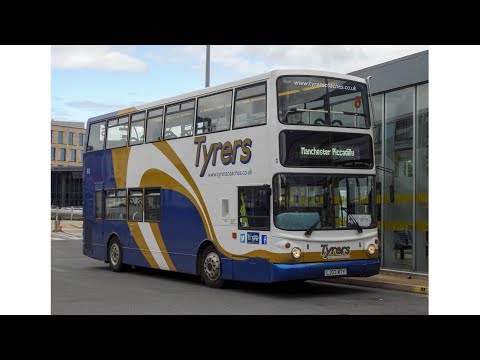 Tyrers Coaches Alexander ALX400 DAF DB250 LJ03 MTY