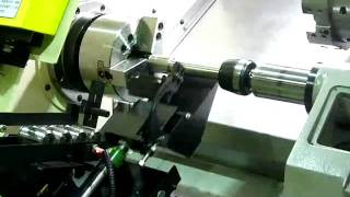 Slant Bed CNC Lathe K45GT- Auto Loading- Atrump Machinery Inc..wmv