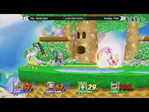 CSB 35 - Yoh + Chrim Foish vs Iceninja + Poke - SSB4 Dubs Losers Finals