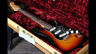 Video thumbnail for Fender Stratocaster Customshop Signature Stevie Ray Vaughan NOS by Fusionmusic Studio