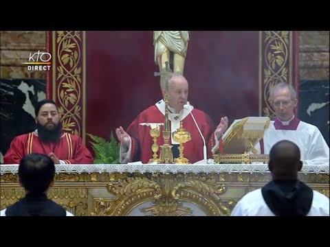 Messe de la Pentecôte célébrée par le pape François