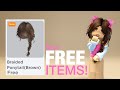 NEW FREE ITEMS YOU MUST GET IN ROBLOX ️
