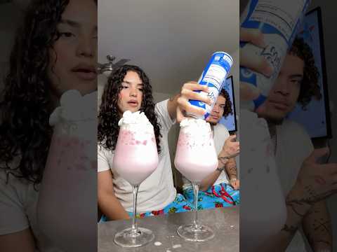 annoying my boyfriend while making his favorite drink