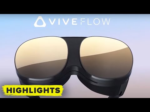 Watch HTC unveil new Vive Flow VR headset (full reveal)